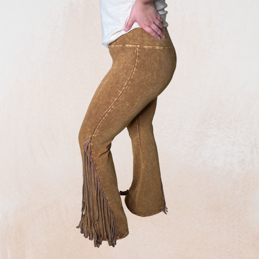 Lainey's Fitted Flare In Camel