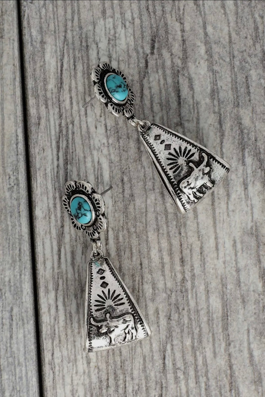 Navajo Loop Post Earrings