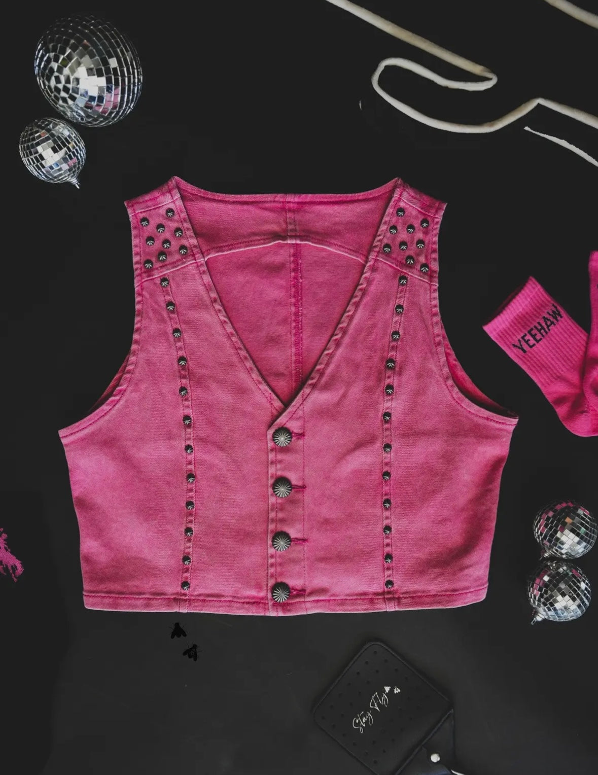 Pecos Queen Pink Vest