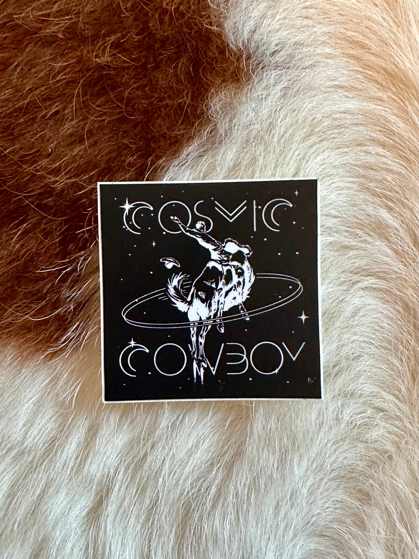 Cosmic Cowboy Sticker