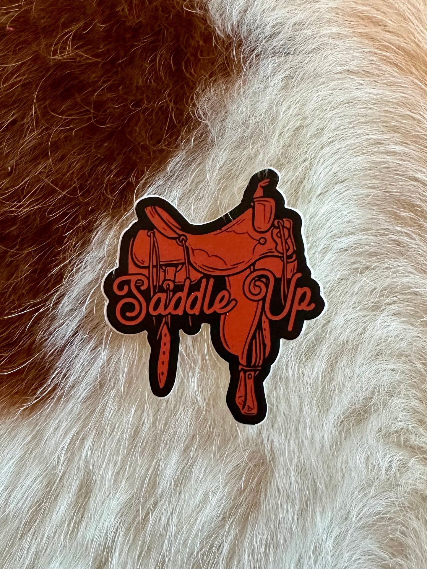 Saddle Up Sticker