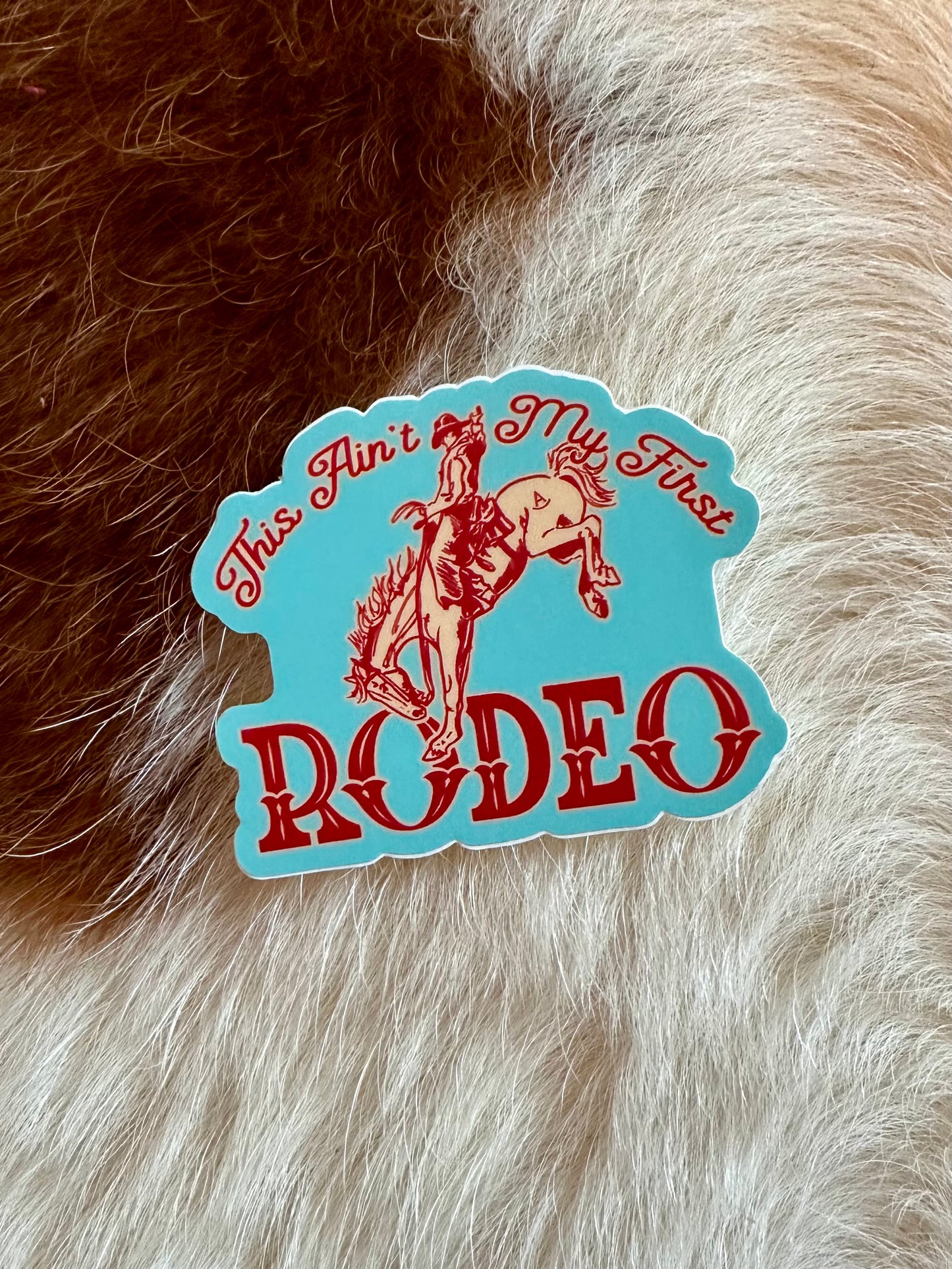 Ain't My First Rodeo Sticker