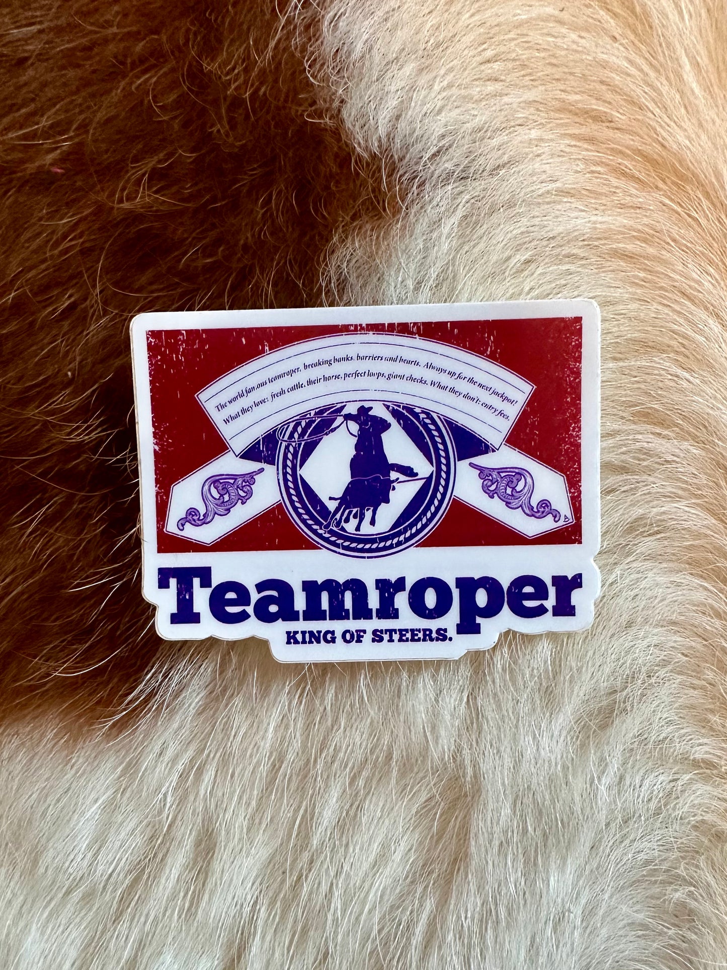 Team Roper Sticker