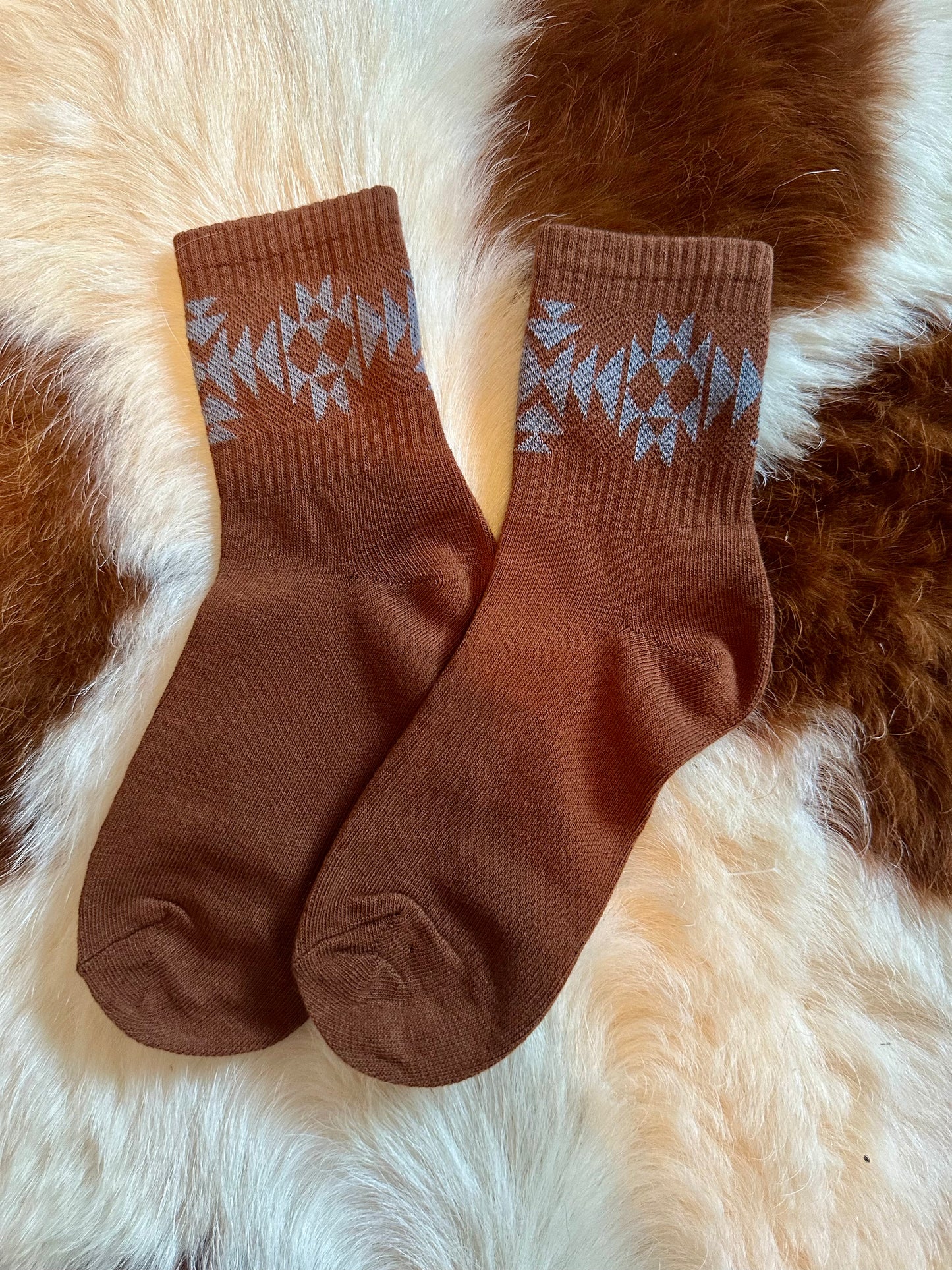 Western Aztec Socks