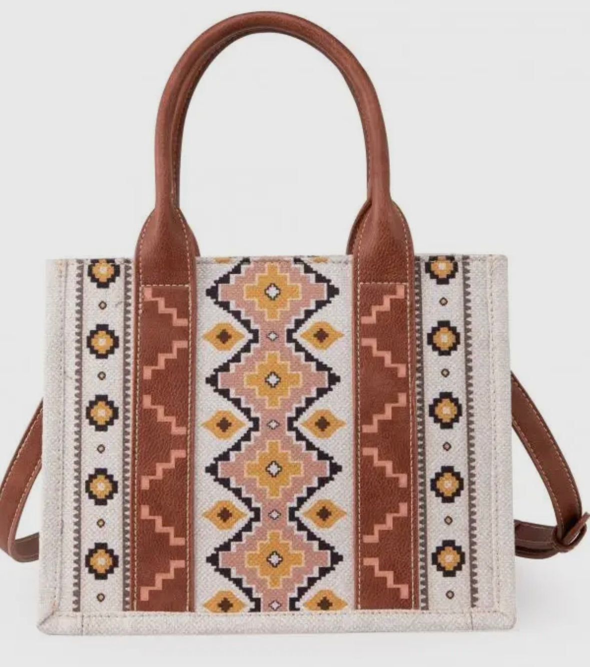 Montana West Wrangler Aztec Tote