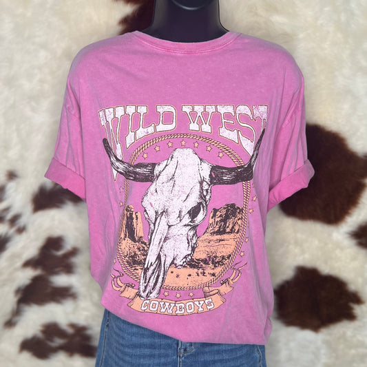 Wild West Oversized Graphic Tee