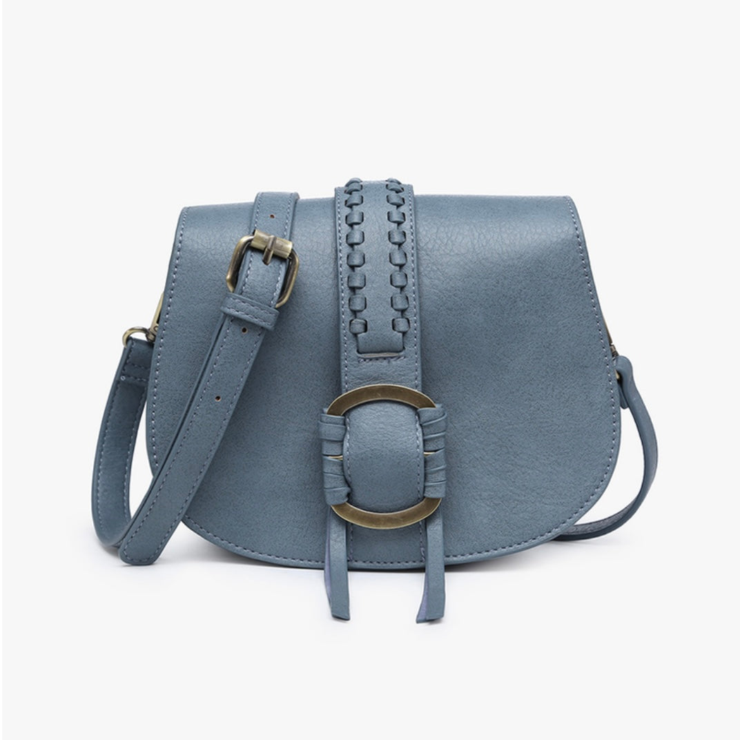 Braided Saddle Crossbody