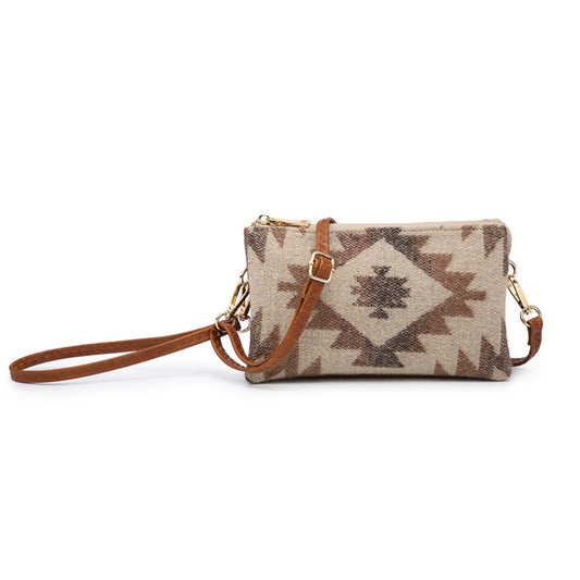 Aztec Crossbody/ Wristlet